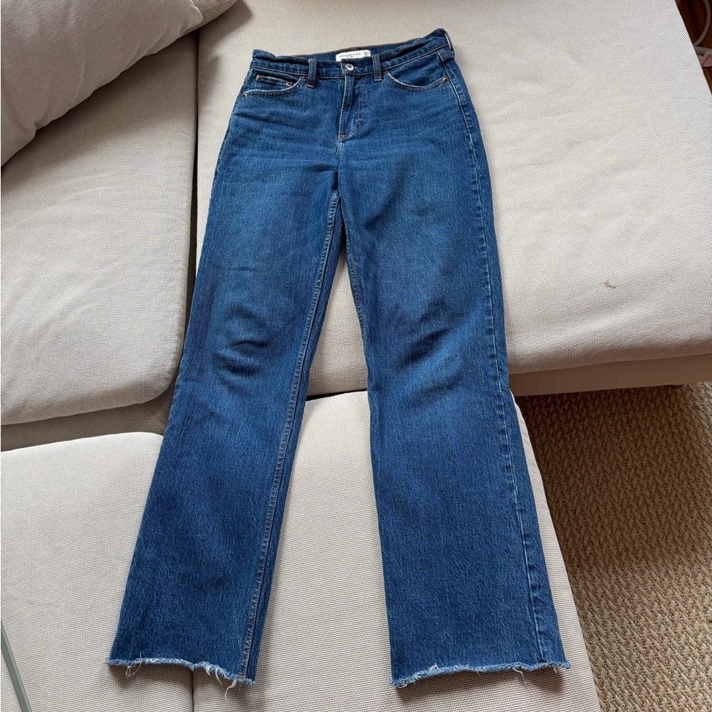 Abercrombie & Fitch Women's The Baggy Low Rise Jeans